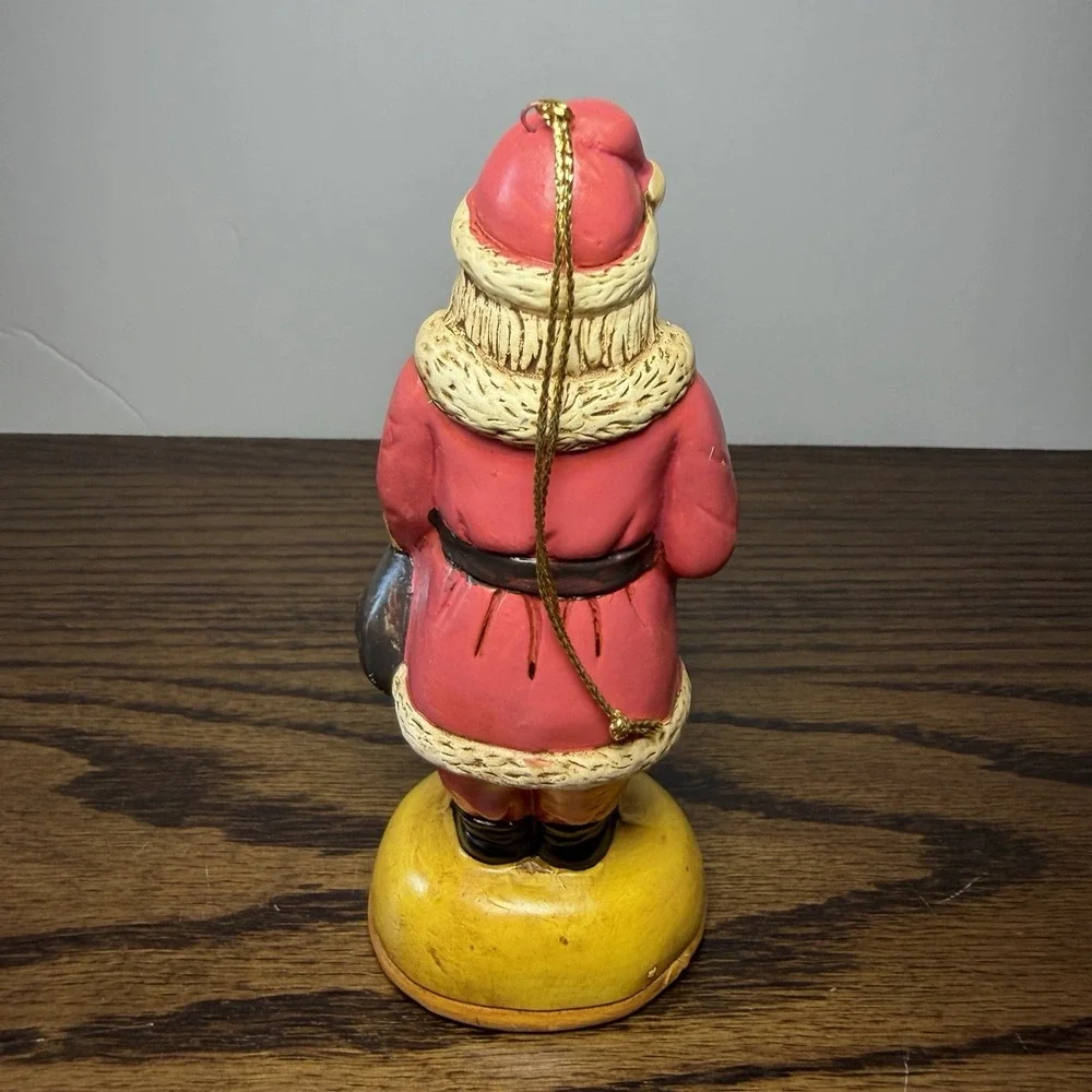 Vintage Santa From Around The World Collection Lot Of 5 Ceramic Figurines 5